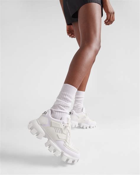 prada cloudbust sneakers womens|prada cloudbust thunder sneakers white.